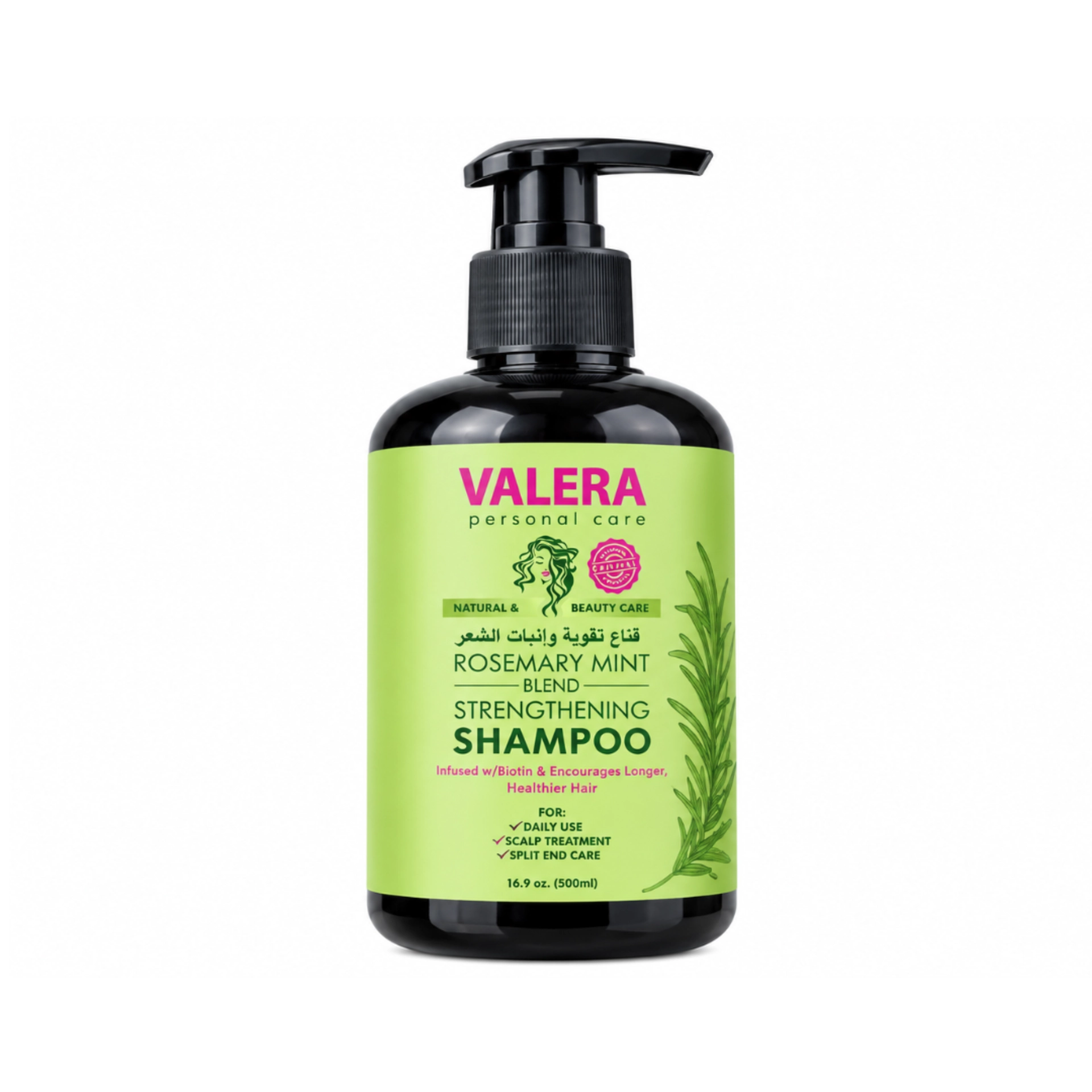 VALERA Rosemary Mint Blend Strengthening Shampoo