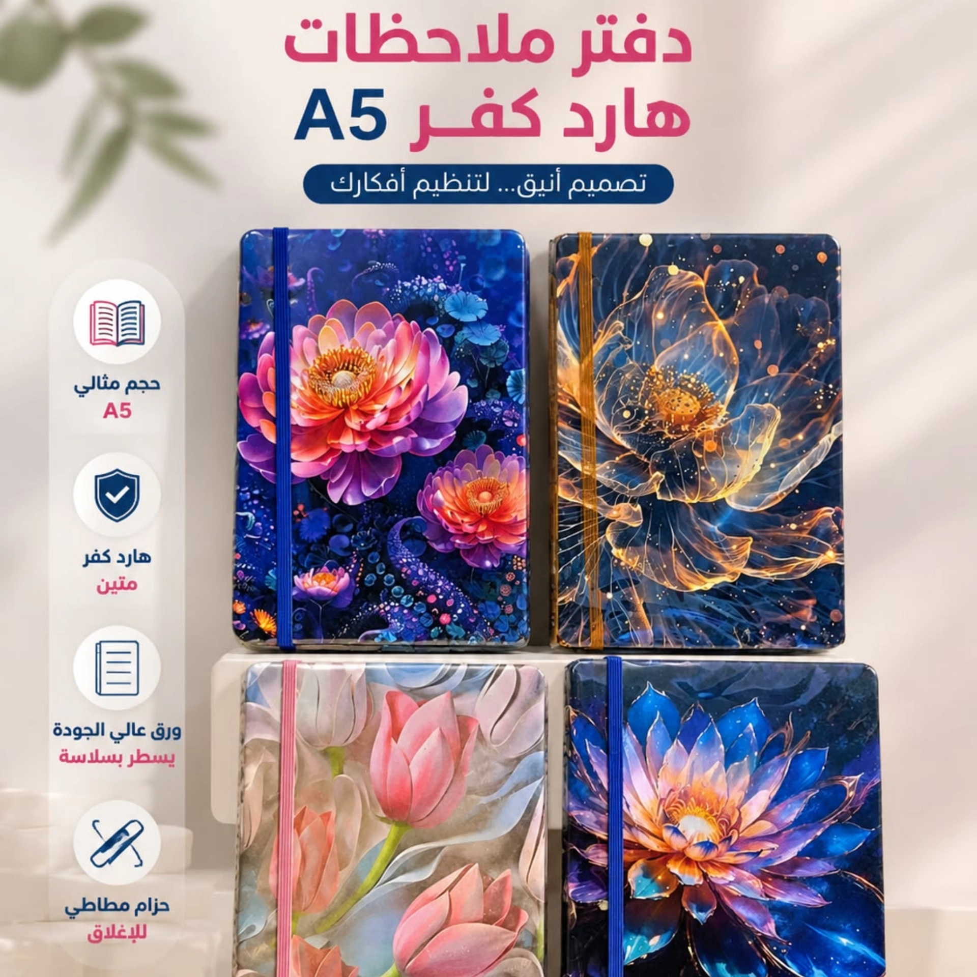 دفتر ملاحضات هارد كفر