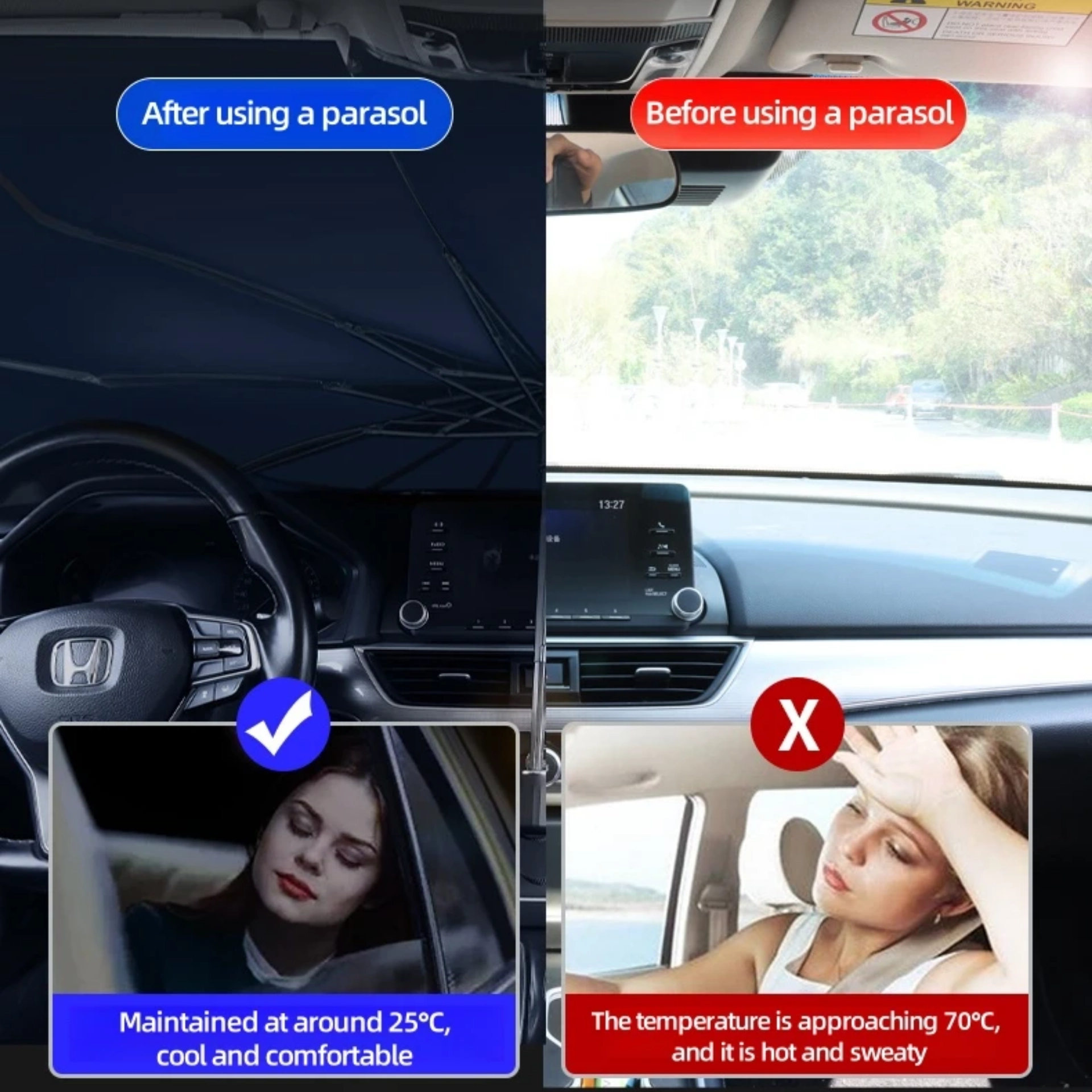 مظلة الزجاج الأمامي للسيارة، مظلة شمسية، لسيارة BYD Qin Plus، Atto 3، Dolphin، SEAL U، F3، E6، Dmi EV، 2023، 2024، مظلة السيارة 2