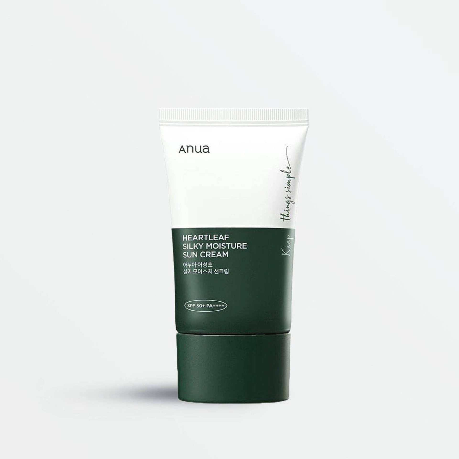Anua Heartleaf Silky Moisture Sun Cream SPF50