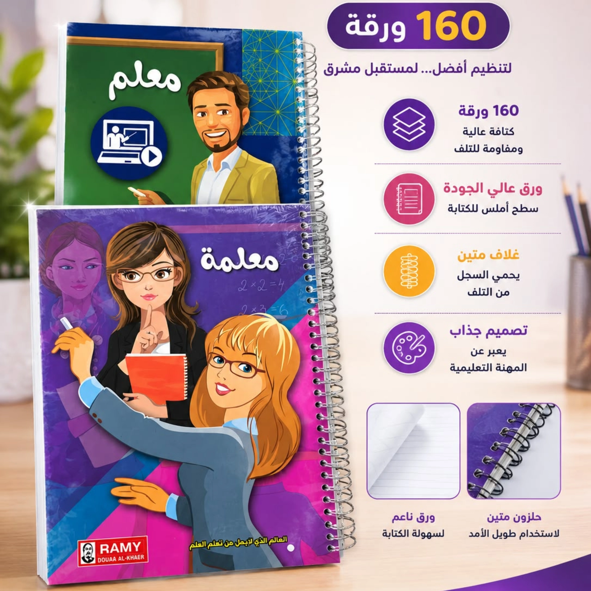 سجل 160 ورقه سيم مهن