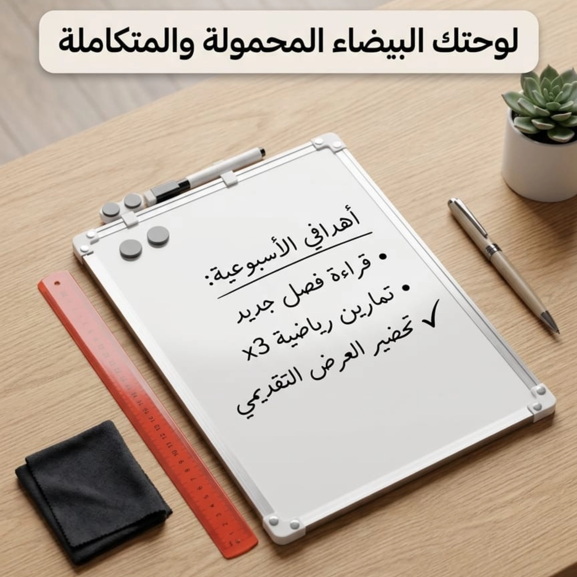 سبورة وايت بورد صغير 