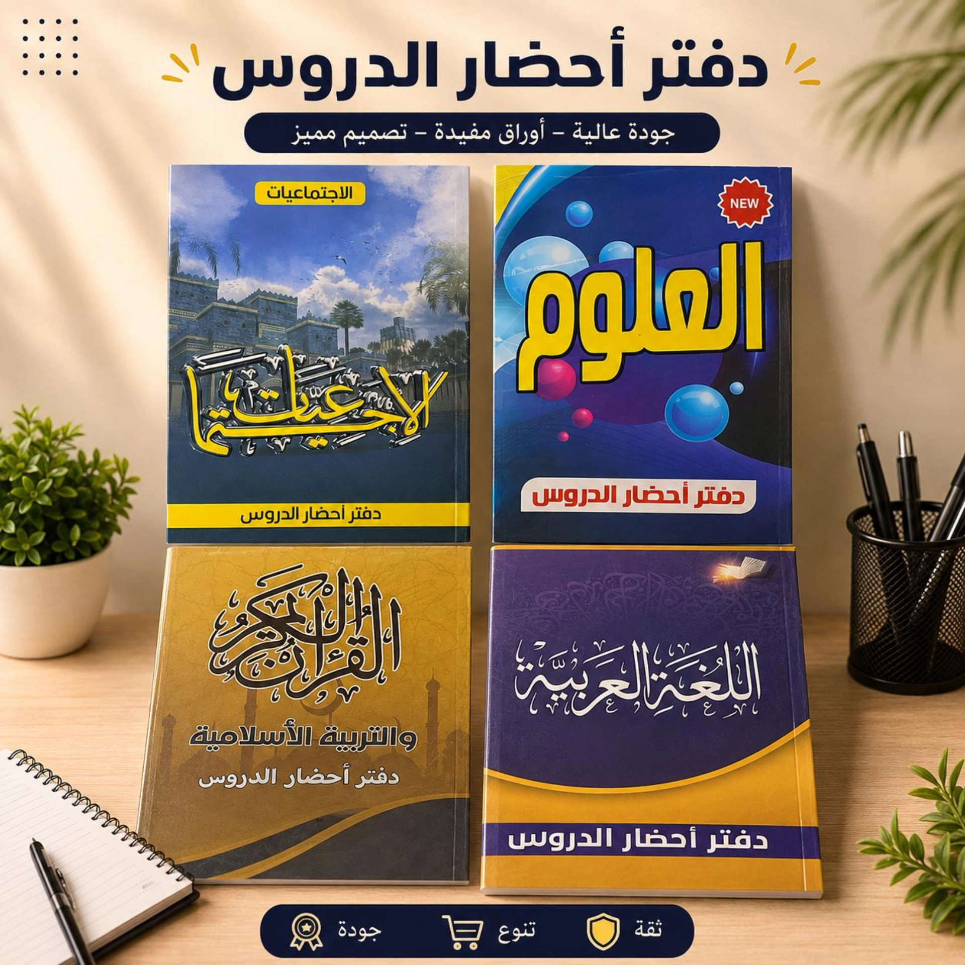 دفتر احضار الدروس 2