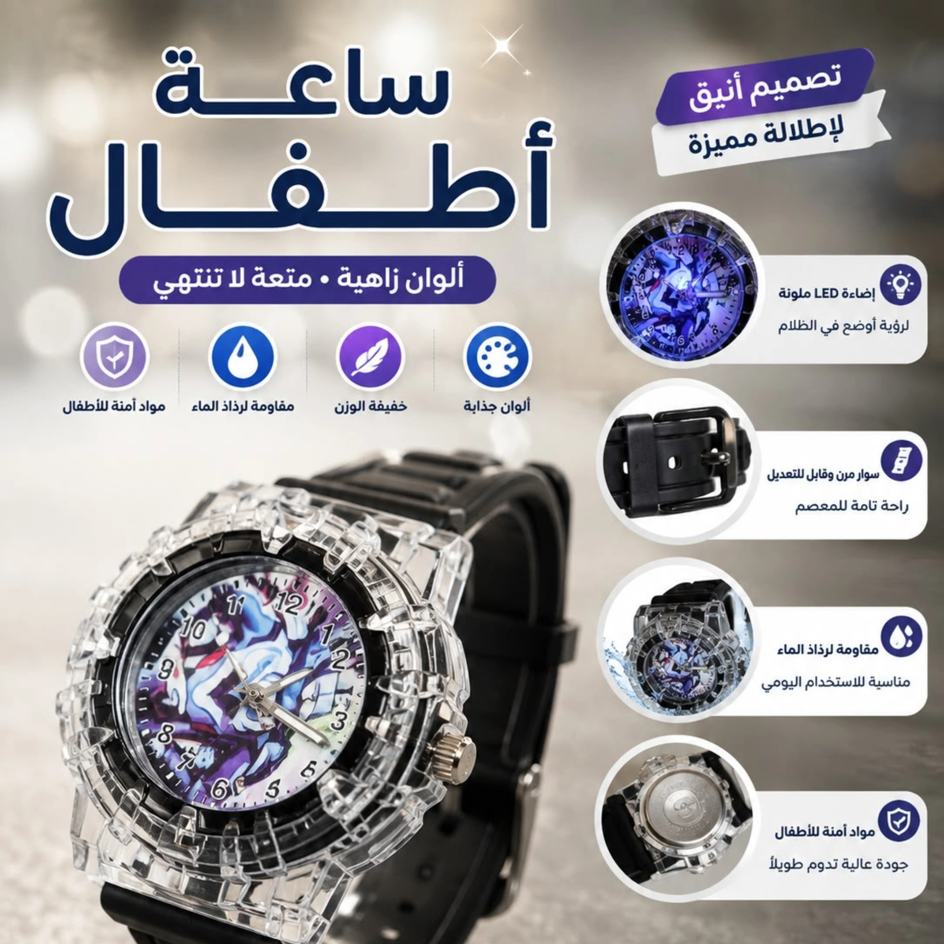 ساعة اطفال ولادي  2