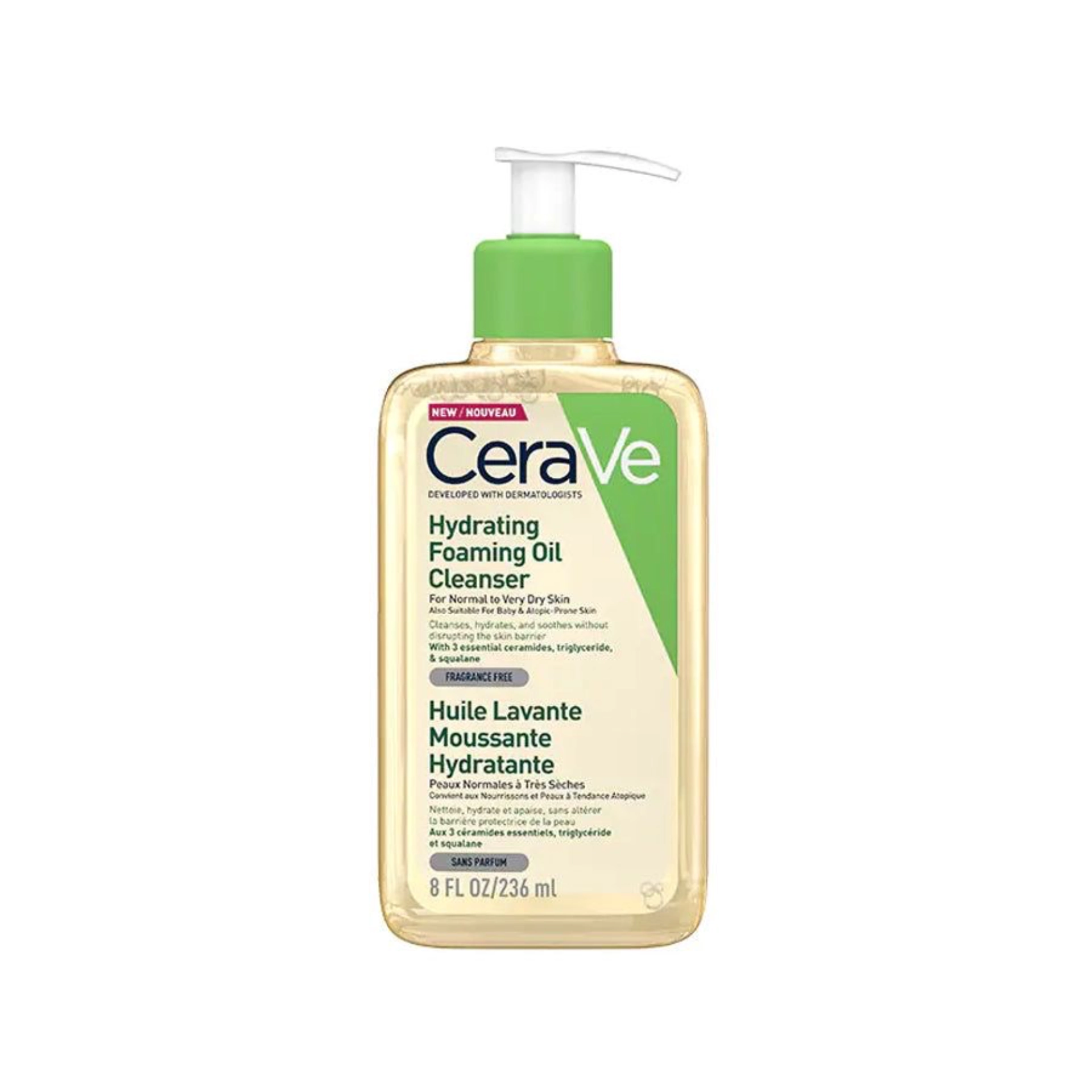CraVe Hydrating Foaming Oil Cleanser